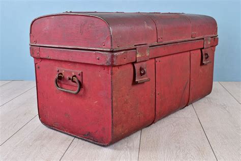 old metal trunk box|portable metal storage boxes.